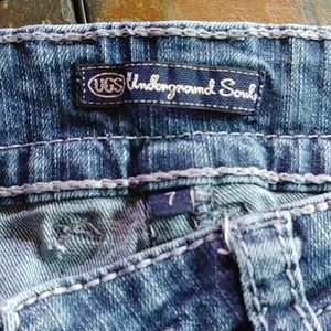 Used under ground souls jr's denim jeans